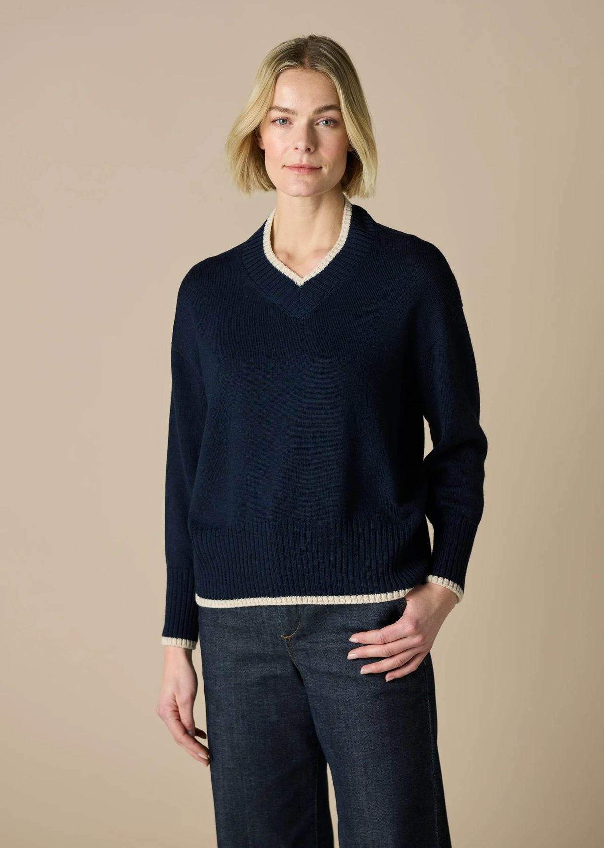 UIMI - Goldie - Australian Merino Wool Jumper - midnight