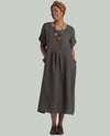 Mandorle ‘Shelley’ Italian Linen Dress - Various Colours