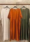 Mandorle ‘Shelley’ Italian Linen Dress - Various Colours