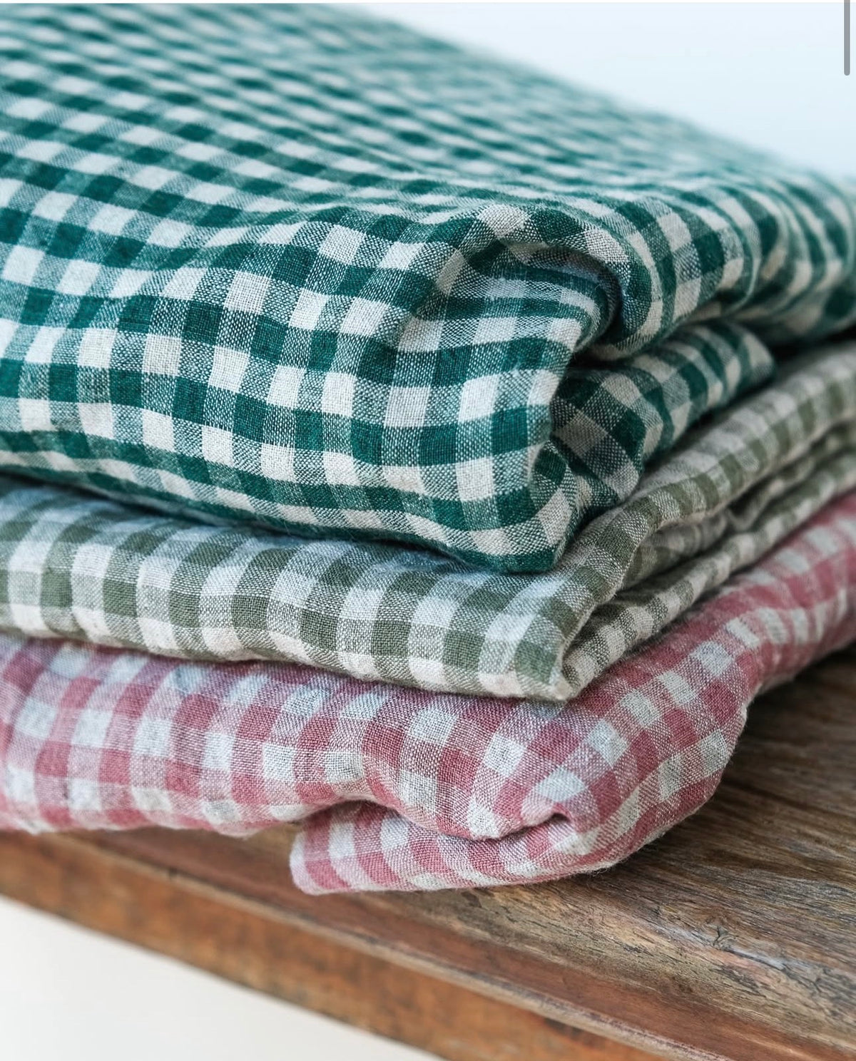 Montaigne - Sartene - French Linen Dress - Gingham