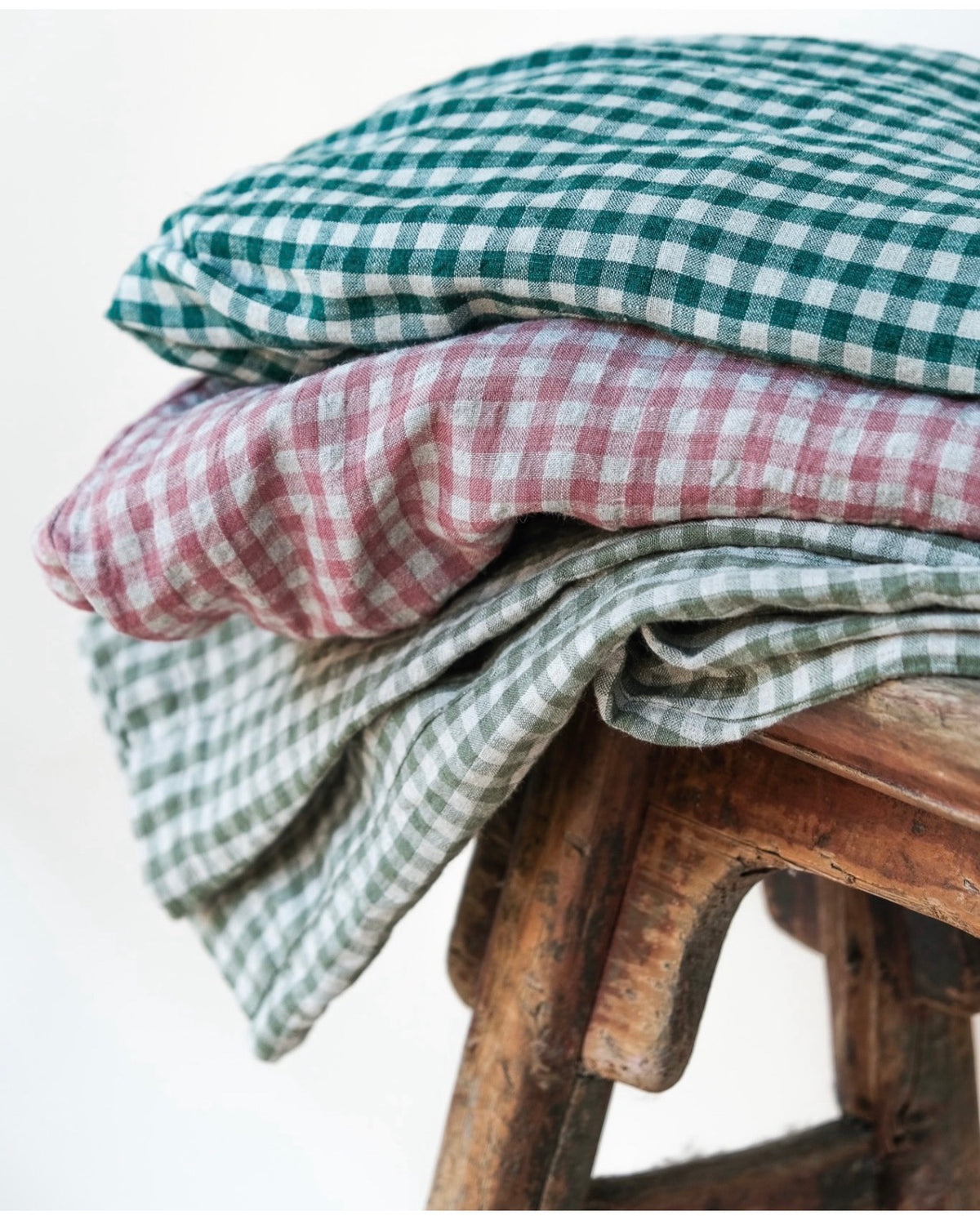Montaigne - Sartene - French Linen Dress - Gingham