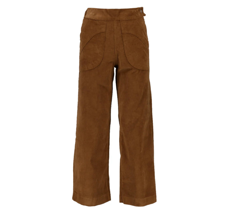 Olga De Polga ‘Peggy’ Fine Cord Pants - Caramel