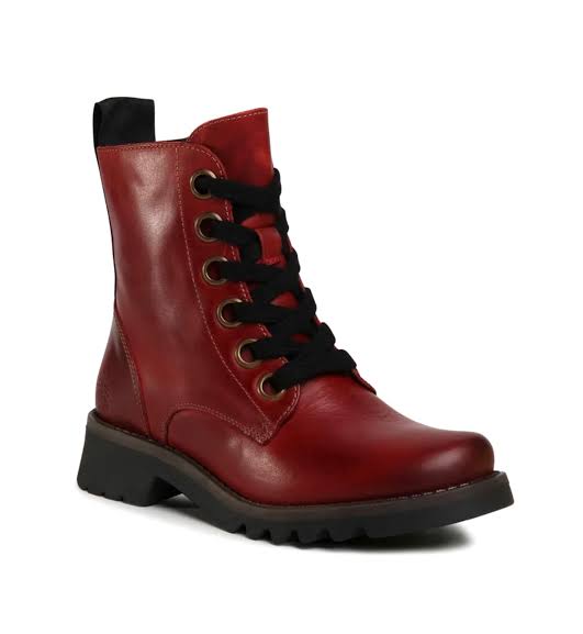 Fly London - Ragi - Ankle Boot Made In Portugal - Burgandy
