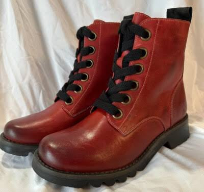 Fly London - Ragi - Ankle Boot Made In Portugal - Burgandy