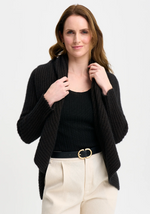 ‘Lucy’ New Zealand Possum Merino Jacket - Chocolate
