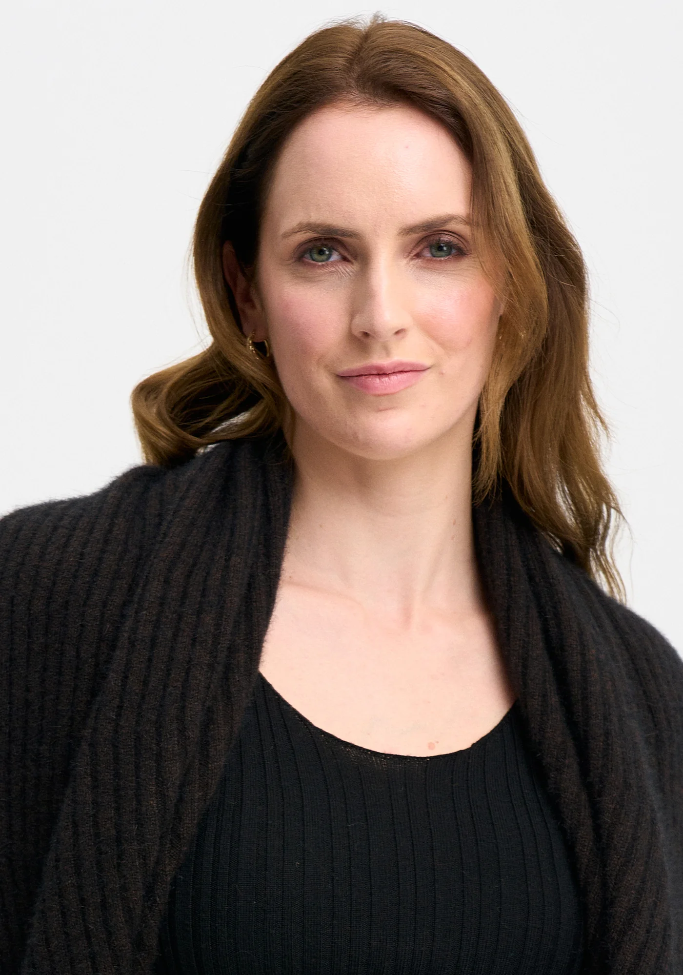 ‘Lucy’ New Zealand Possum Merino Jacket - Chocolate