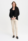 ‘Lucy’ New Zealand Possum Merino Jacket - Chocolate