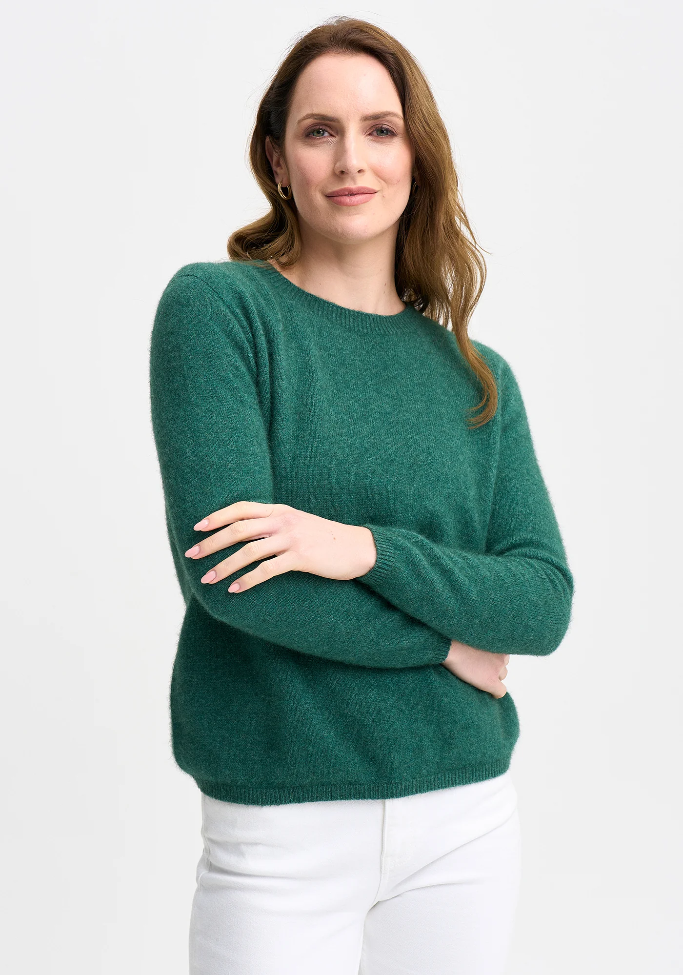 Merinomink - ‘Mia’ New Zealand Possum Merino Crew Jumper - Various Colours