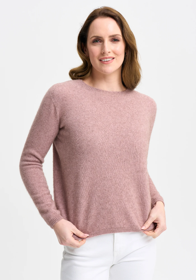 Merinomink - ‘Mia’ New Zealand Possum Merino Crew Jumper - Various Colours