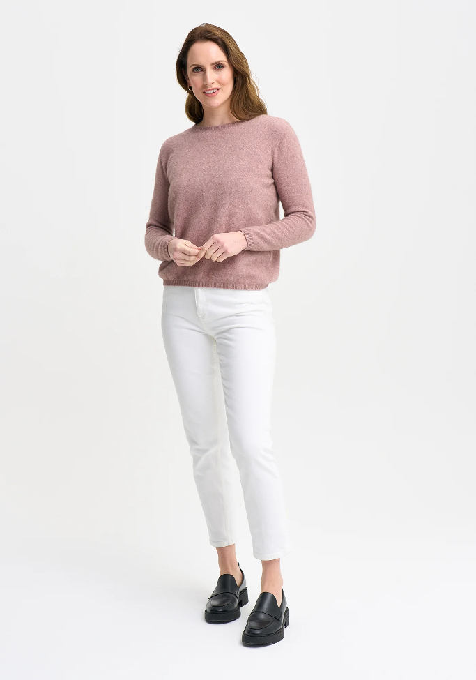 Merinomink - ‘Mia’ New Zealand Possum Merino Crew Jumper - Various Colours