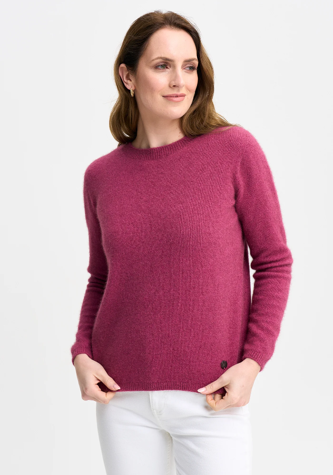 Merinomink - ‘Mia’ New Zealand Possum Merino Crew Jumper - Various Colours
