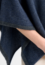 ‘Two Tone’ New Zealand Possum Merino Silk Poncho - Various Colours