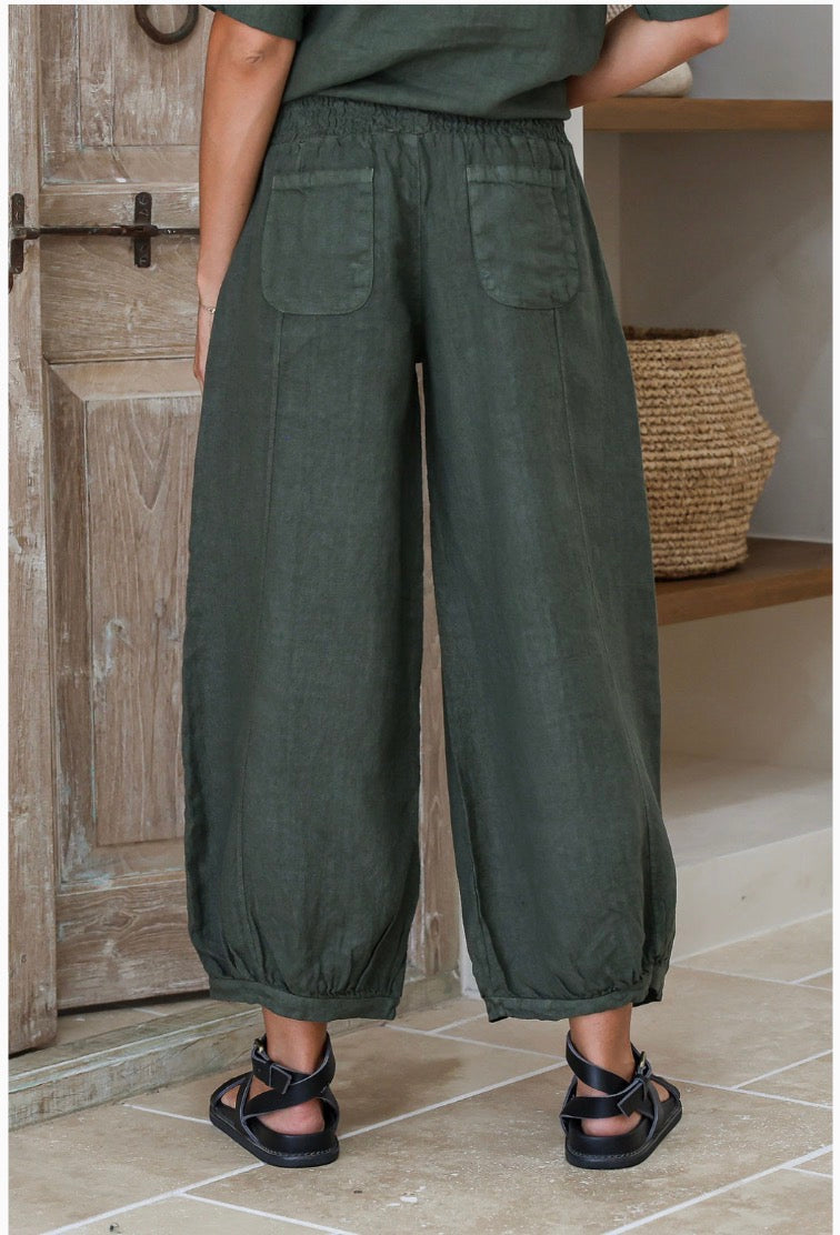 Free Angel - Nervatura - Italian Linen Pants