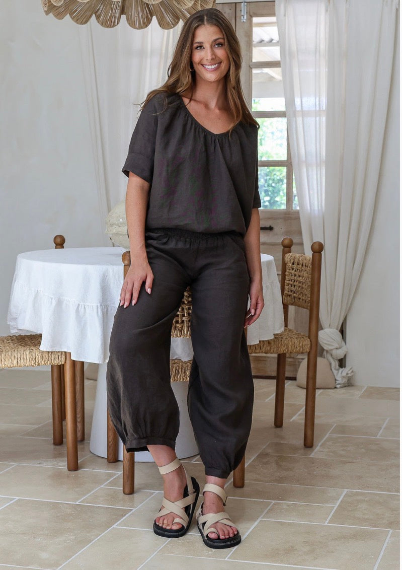 Free Angel - Nervatura - Italian Linen Pants