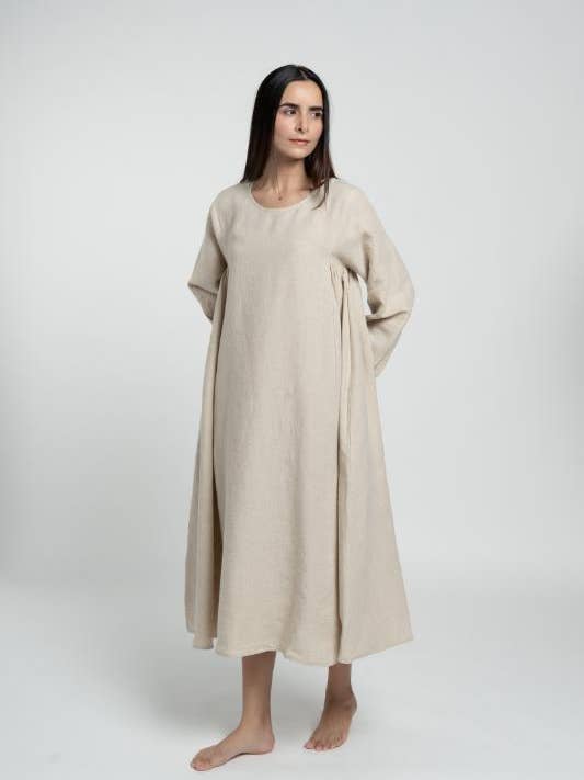 European Linen ‘Sandy’ Dress - Various Colours
