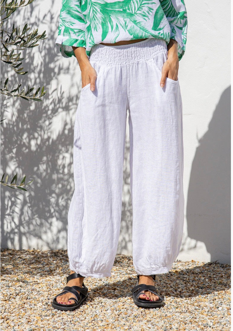 Free Angel - Nervatura - Italian Linen Pants