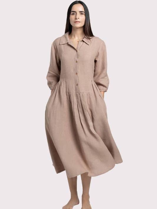 European Linen Margo’ Dress - Various Colours