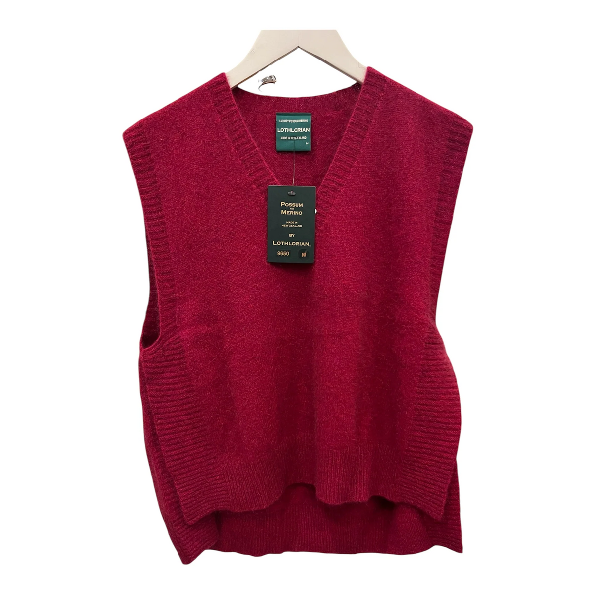 Lothlorian - Ride - Possum Merino V Neck Vest