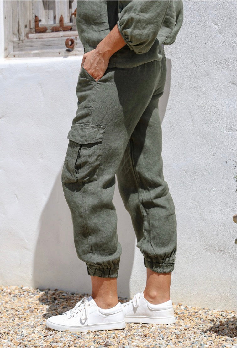 Free Angel - Espessivo - Italian Linen Sport Pants