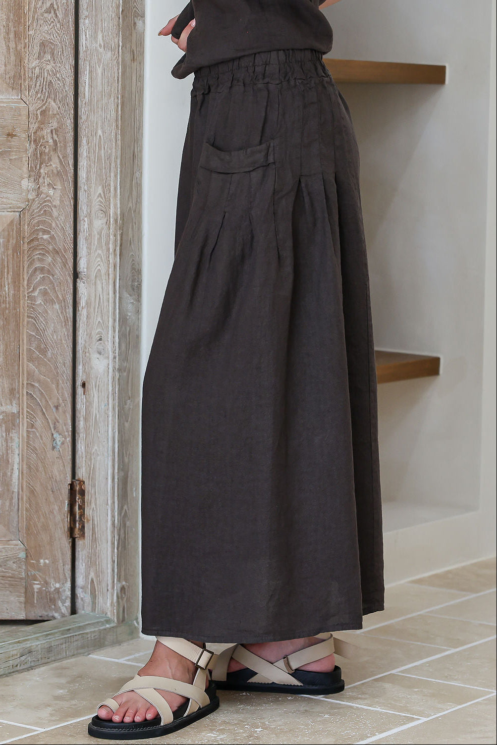 Free Angel - Tashina -  Italian Linen Skirt