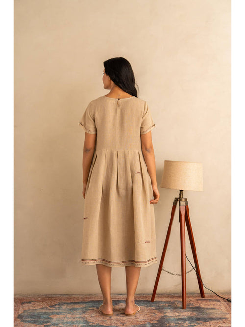 European Linen ‘Anouk’ Dress – Oatmeal