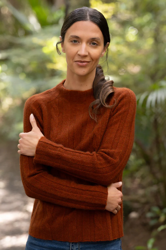 McDonald - Possum Merino Corrugated Cable Pullover - PRE-ORDER - Shipment Mid May