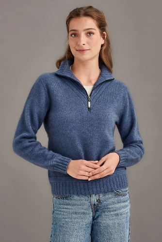 McDonald - Possum Merino Ridge Funnel Neck - PRE-ORDER - Shipment Mid May