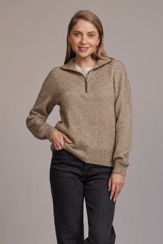 McDonald - Possum Merino Ridge Funnel Neck