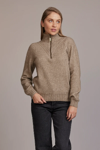 McDonald - Possum Merino Ridge Funnel Neck