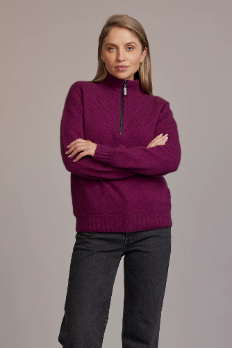 McDonald - Possum Merino Ridge Funnel Neck