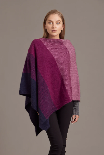 McDonald - Possum Merino Ombre Poncho