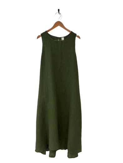 Montaigne 'Picasso' A-line Linen Maxi Dress - One Size Fits 8-18 - Various Colours