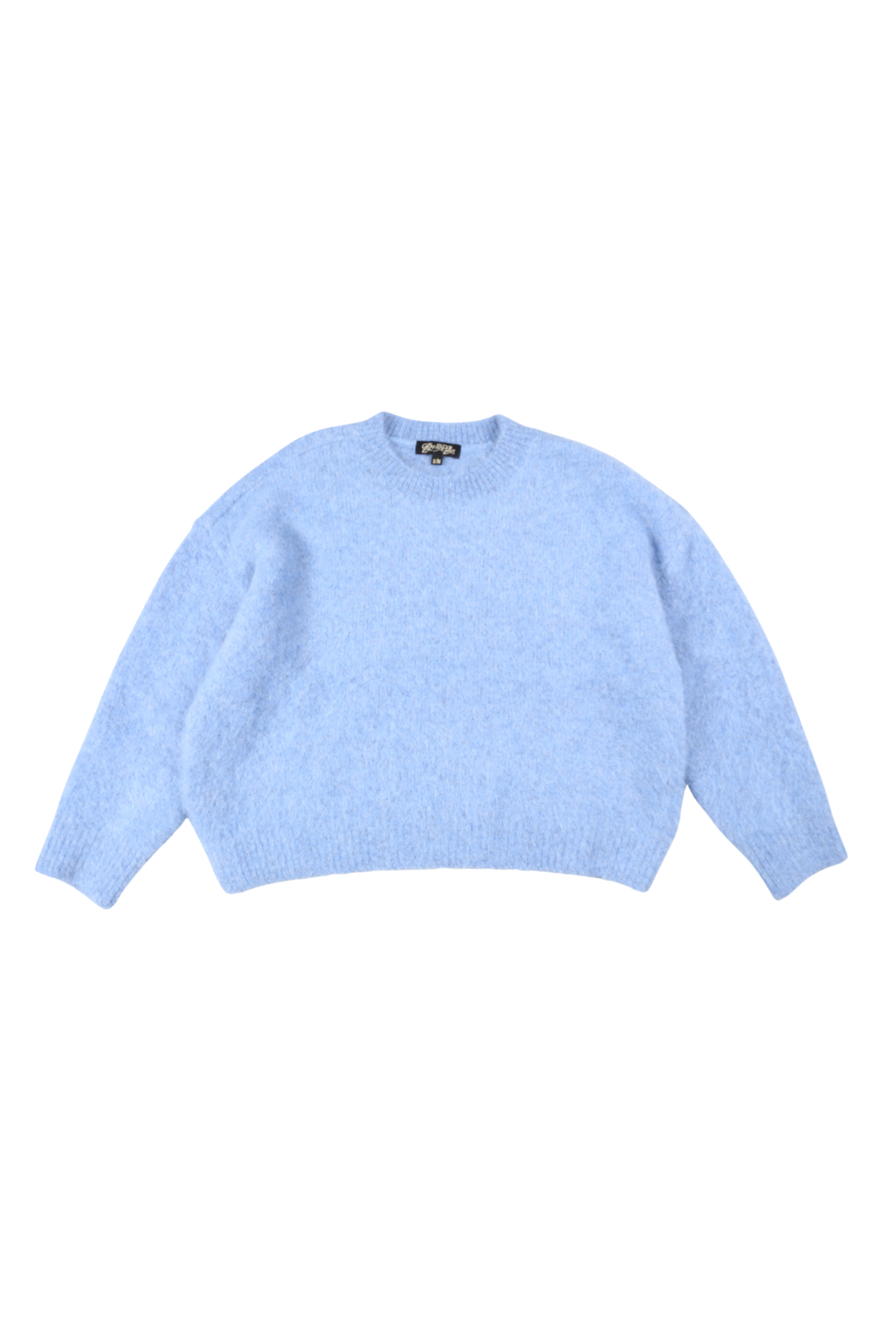 Olga De Polga - Aspen - Alpaca Knit Sweater - Baby Blue