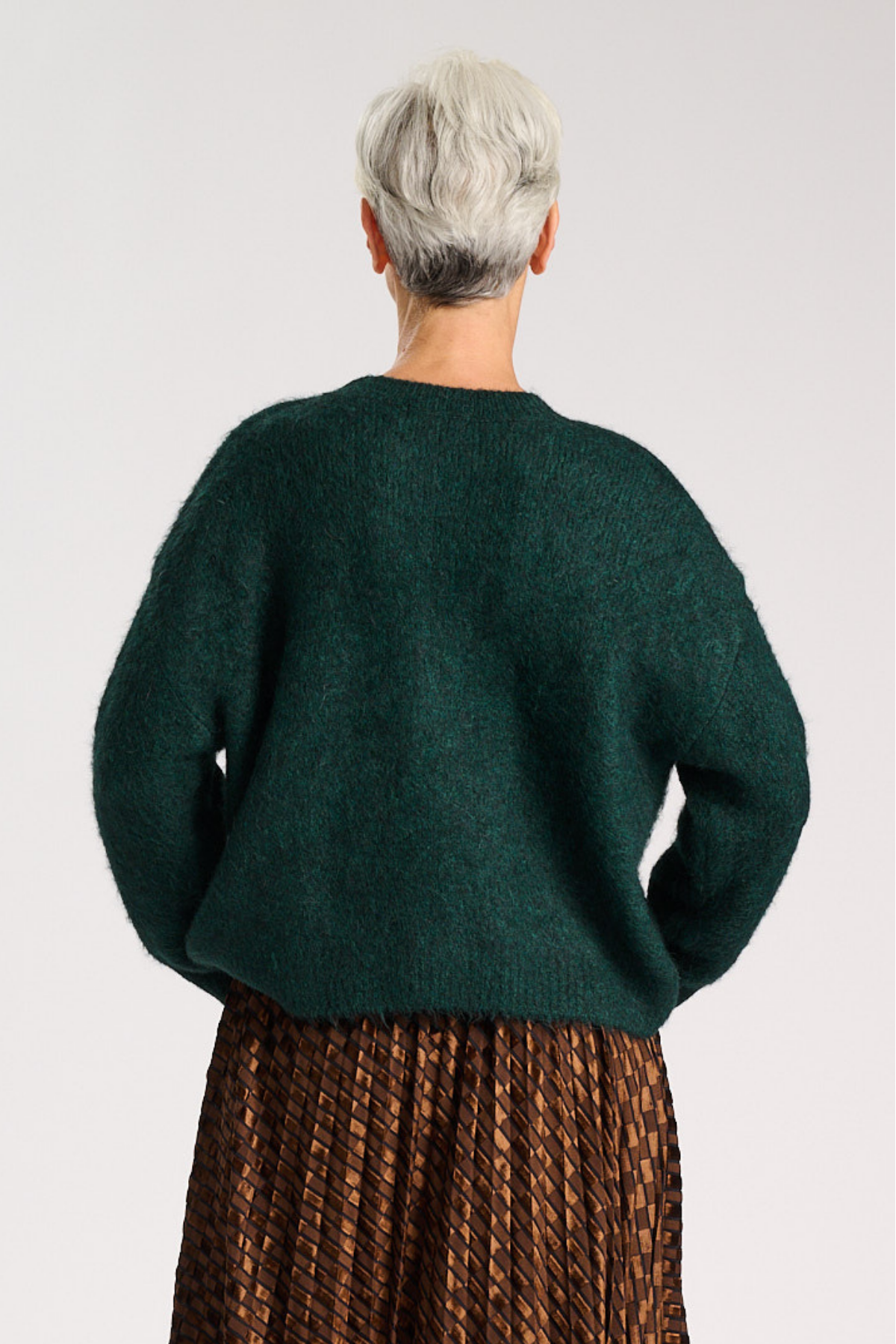 Olga De Polga - Aspen - Alpaca Knit Sweater - Forest