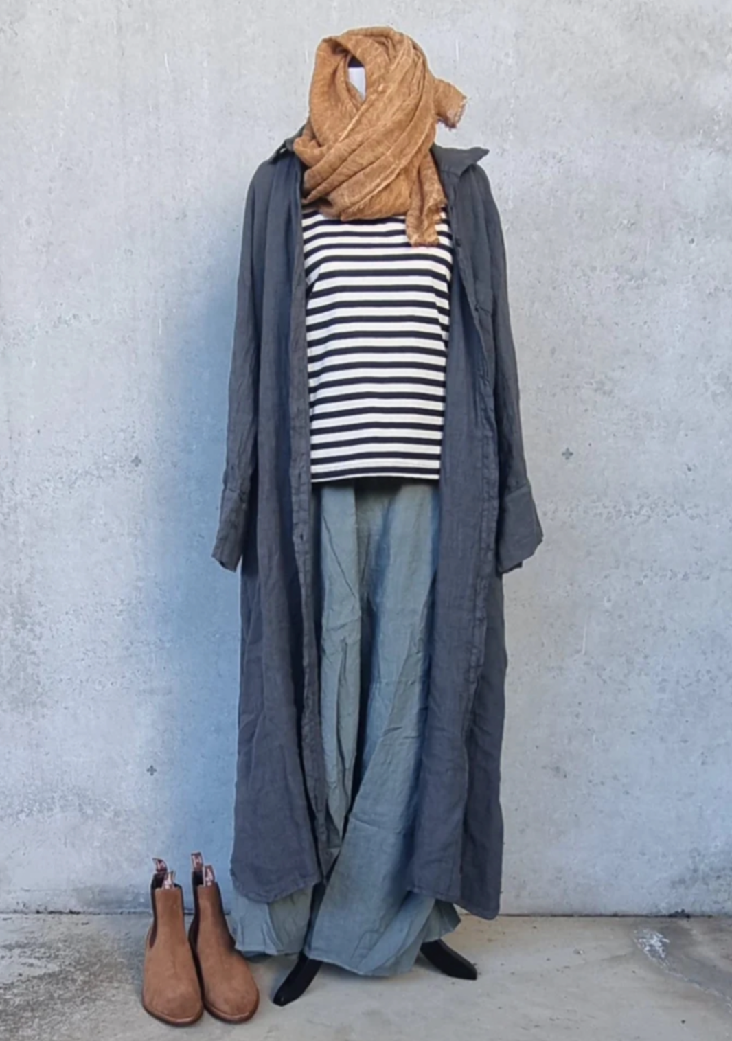 Montaigne 'Cezanne' Linen Shirt Dress/Coat - One Size Fits 8-16 - Various Colours