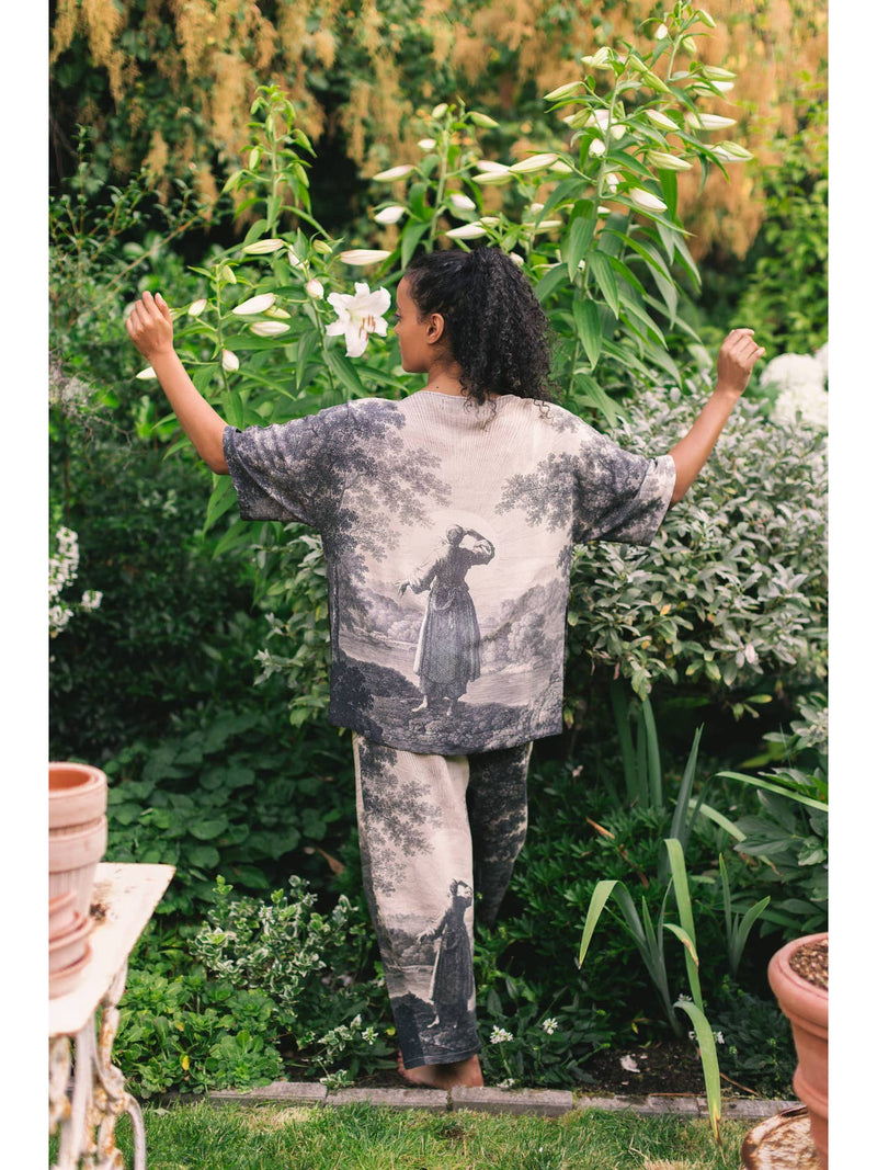 ‘Still I Rise’ Luxe Tee Landscape Print Tunic Shirt