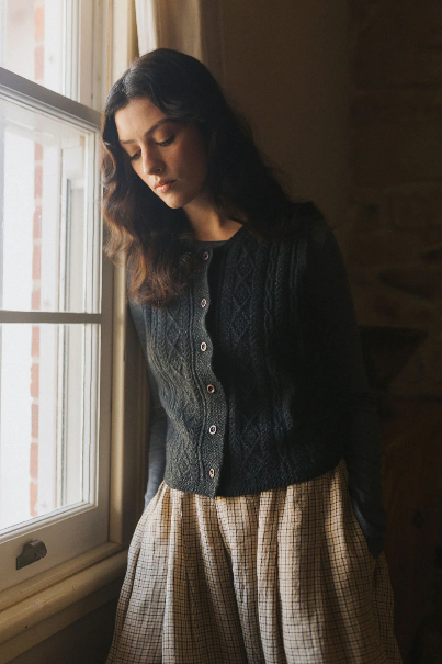 Montaigne - Luella - Cable Knit Pure Lambswool Vest