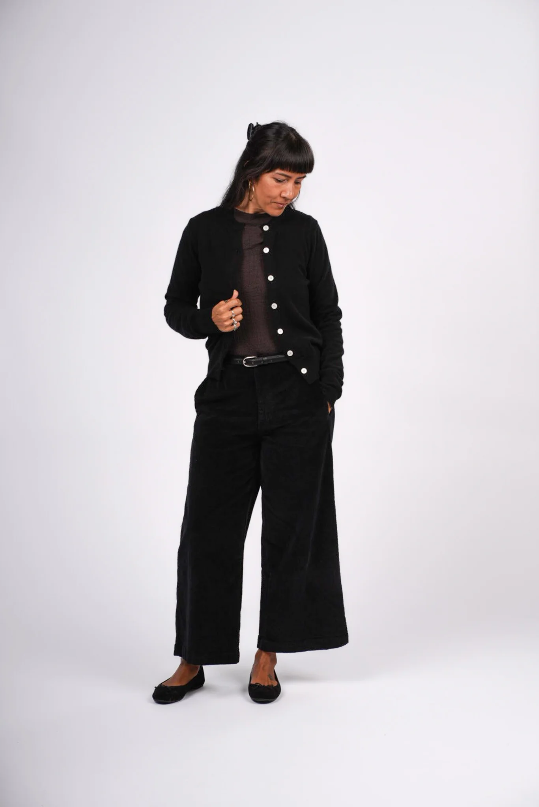 Montaigne - ‘Minimalist’ Lambswool Cardigan - Various Colours