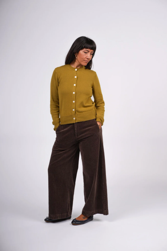 Montaigne - ‘Minimalist’ Lambswool Cardigan - Various Colours