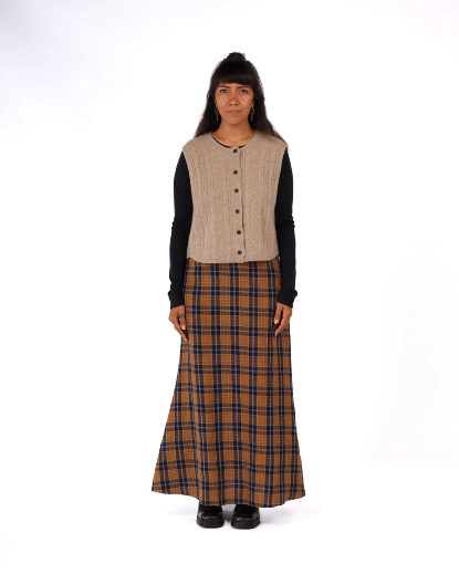 Montaigne - Luella - Cable Knit Pure Lambswool Vest