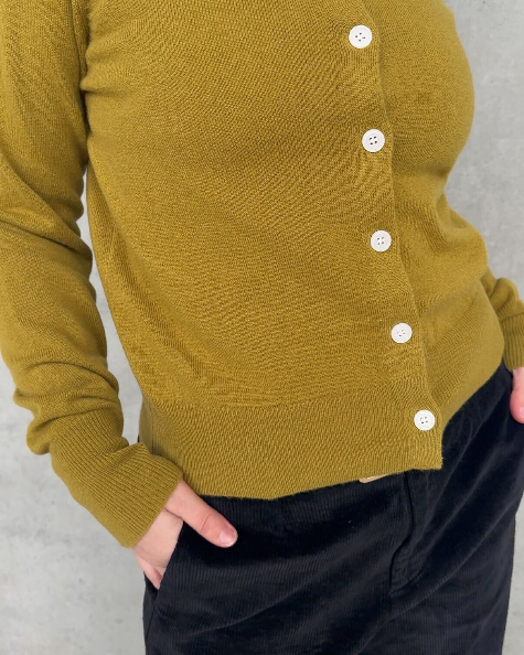 Montaigne - ‘Minimalist’ Lambswool Cardigan - Various Colours