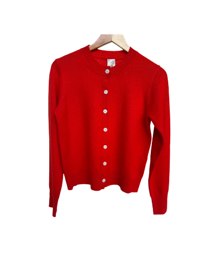 Montaigne - ‘Minimalist’ Lambswool Cardigan - Various Colours