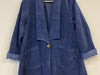 Italian ‘Kellie’ Cord Jacket With One Button And Front Pockets - Various Colours