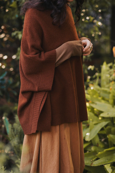 Montaigne - Agnès - 100% New Zealand Lambswool Poncho