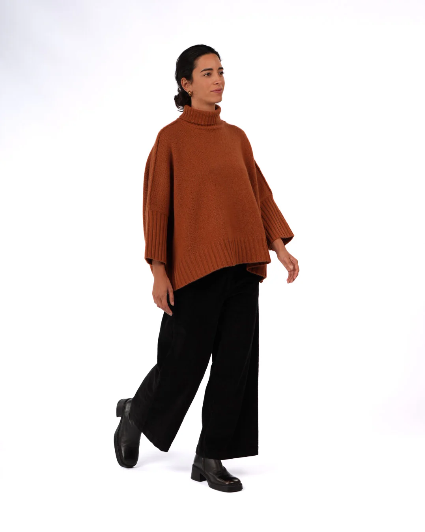 Montaigne - Balmain - Pure New Zealand Lambswool Roll Neck Sweater