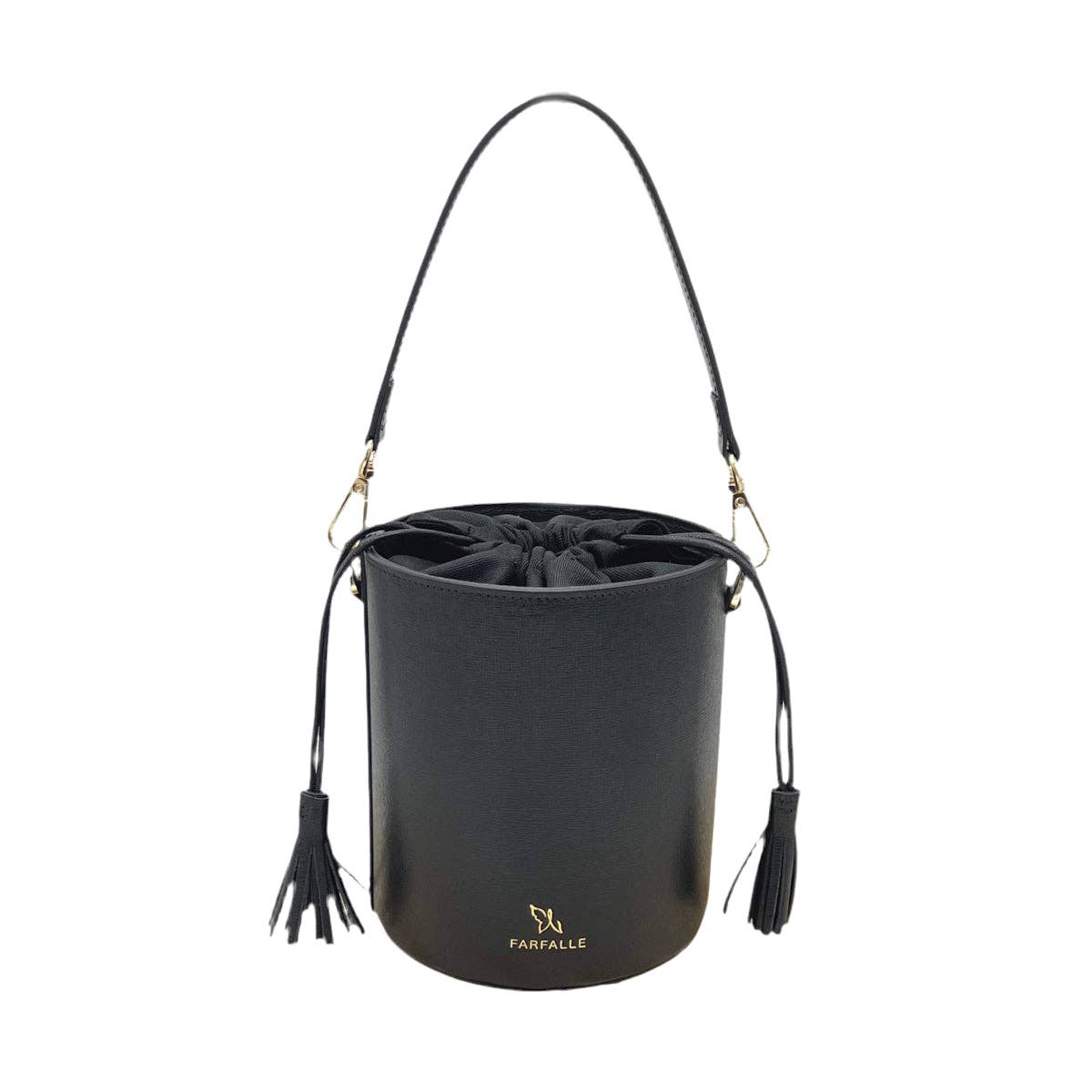 Genuine Leather Small Bucket Bag Italy - Various Colours