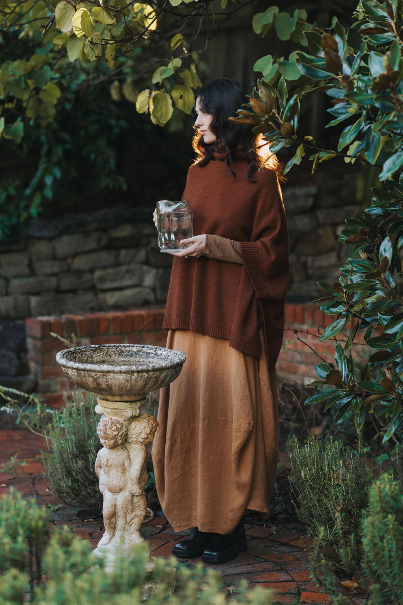 Montaigne - Lavigne - French Linen Asymmetrical Skirt