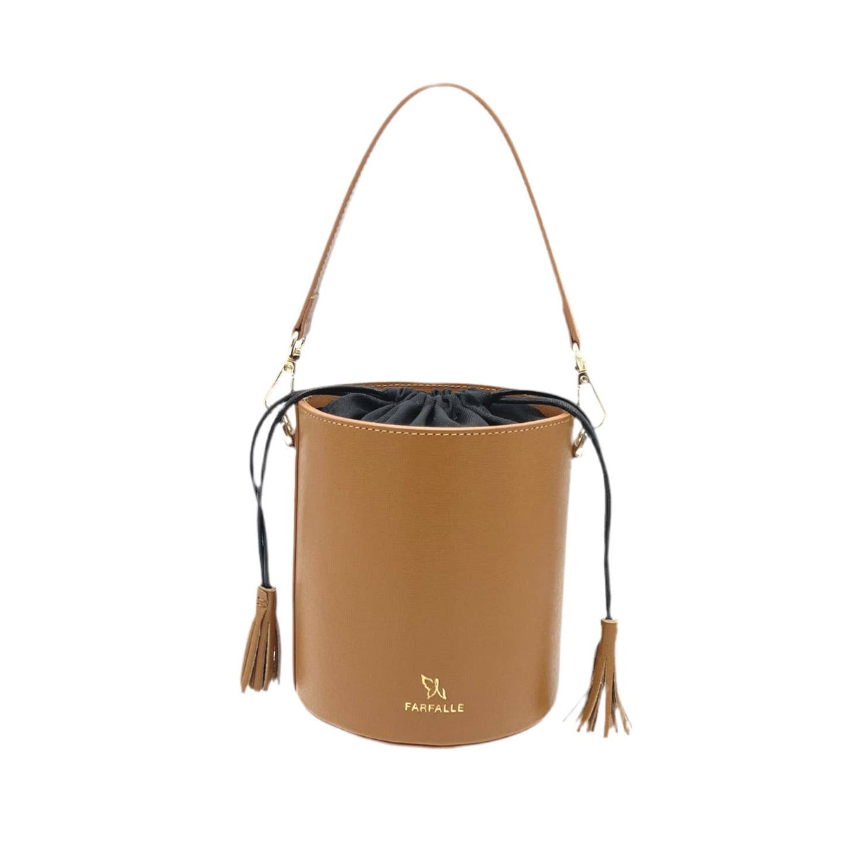 Genuine Leather Small Bucket Bag Italy - Various Colours