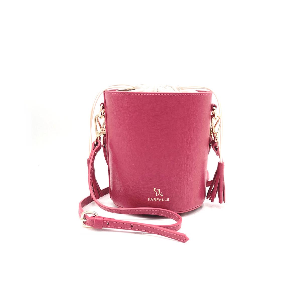 Genuine Leather Small Bucket Bag Italy - Various Colours