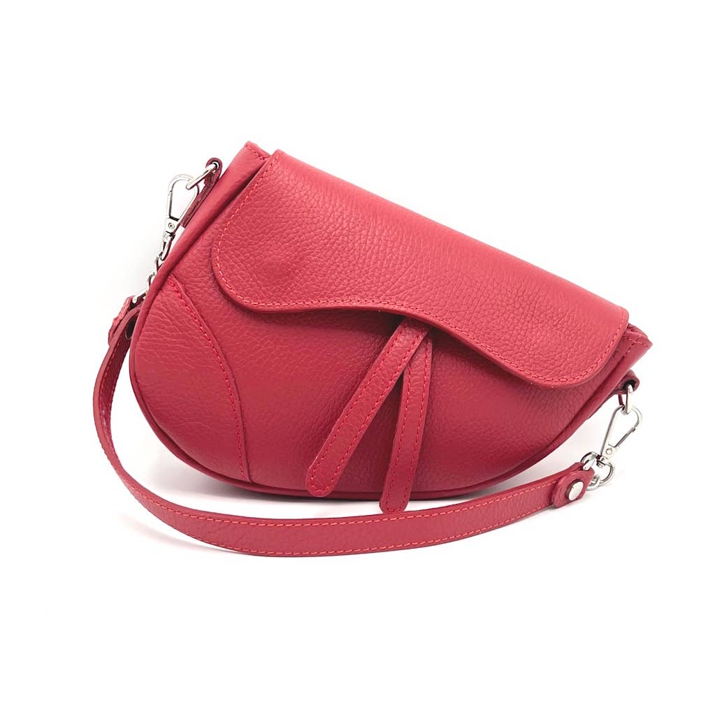 Genuine Leather Shoulder Bag Italy - Various Colours